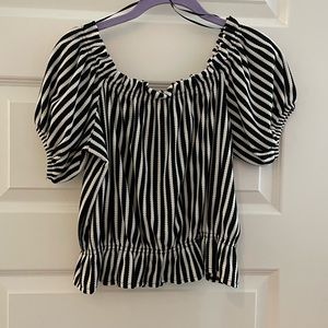 Stripped off the should top